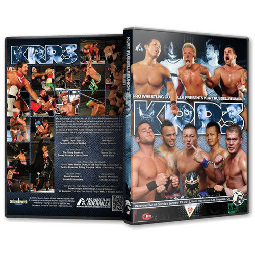 Pro Wrestling Guerrilla - Kurt RussellReunion 3 DVD