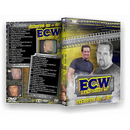 ECW Hardcore TV 31-36 DVD-R