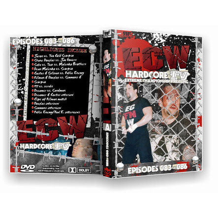 ECW Hardcore TV 83-86 DVD-R