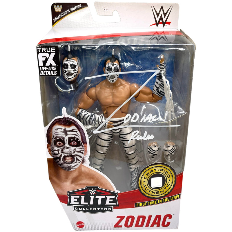 Zodiac WWE Elite Figure - Autographed
