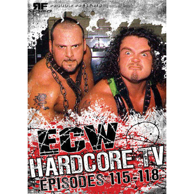 ECW Hardcore TV 115-118 Double DVD-R Set