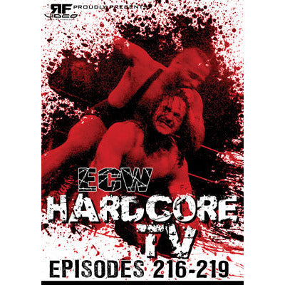 ECW Hardcore TV 216-219 Double DVD-R Set