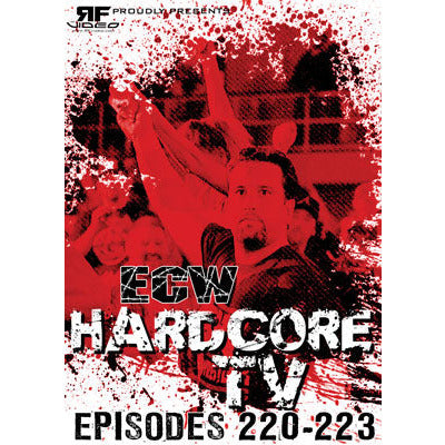 ECW Hardcore TV 220-223 Double DVD-R Set
