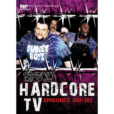 ECW Hardcore TV 300-303 Double DVD-R Set