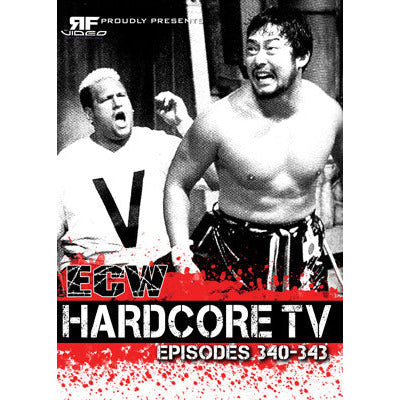 ECW Hardcore TV 340-343 Double DVD-R Set