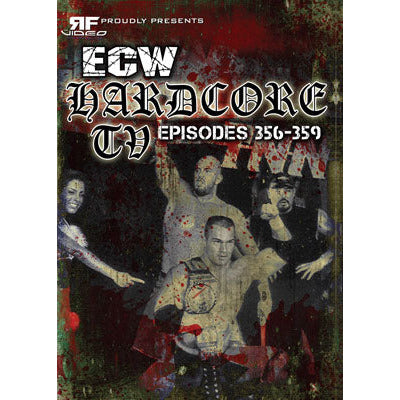 ECW Hardcore TV 356-359 Double DVD-R Set