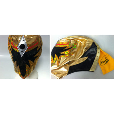 Mascarita Dorada Autographed Mask — Highspots.com