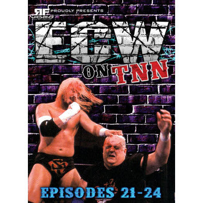 ECW on TNN Episodes 21-24 Double DVD-R Set