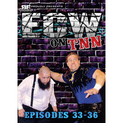 ECW on TNN Episodes 33-36 Double DVD-R Set