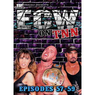 ECW on TNN Episodes 57-59 Double DVD-R Set