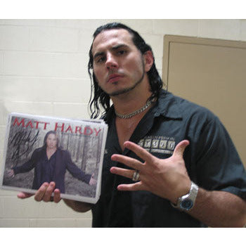 Matt Hardy Autographed Promo
