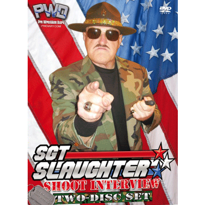 Sergeant Slaughter Autographed Shoot Interview DVD