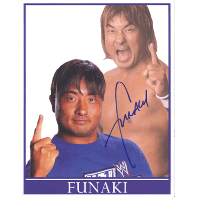 Funaki Autographed Photo