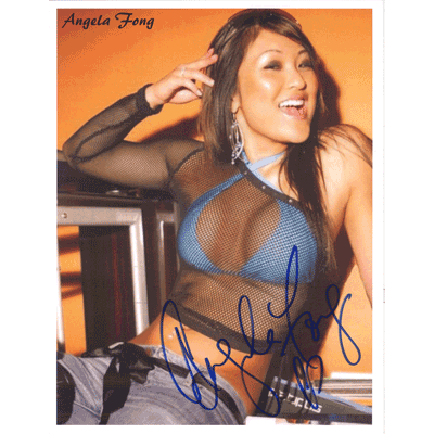 Angela Fong / Savannah Autographed Photo