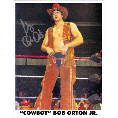 Bob Orton Jr. Autographed Photo