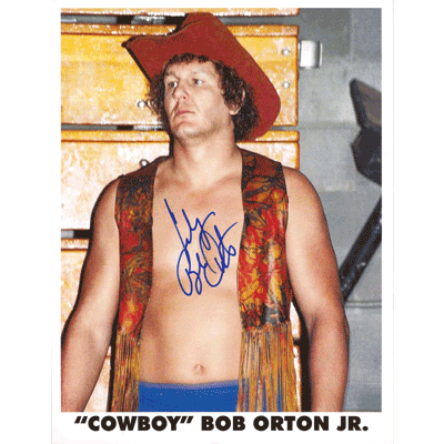 Bob Orton Jr. Autographed Photo