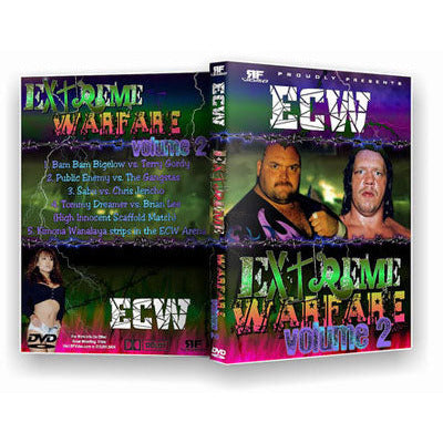 ECW: Extreme Warfare Volume 2 DVD-R