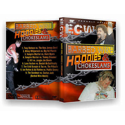 ECW: Barbed Wire Hoodies & Chokeslams DVD-R