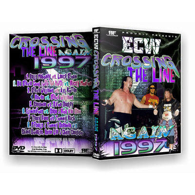 ECW: Crossing the Line Again DVD-r