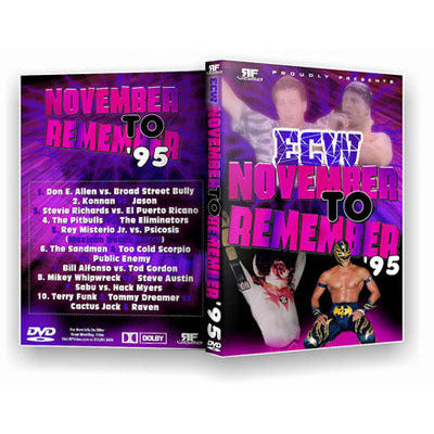 ECW: November To Remember 1995 DVD-R