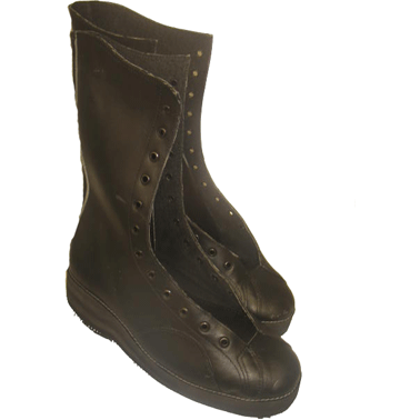 Black Natural Wrestling Boots