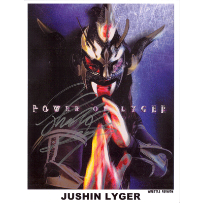 Jushin Liger Autographed Promo